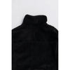 Fleece Jacket-BLACK-