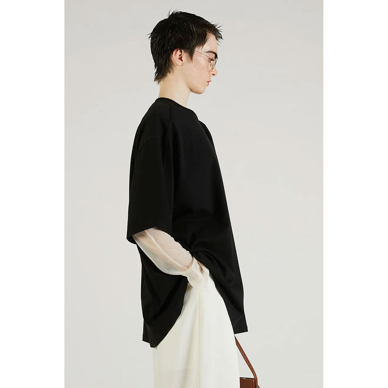 Layered Twist Over Top-WHITE-