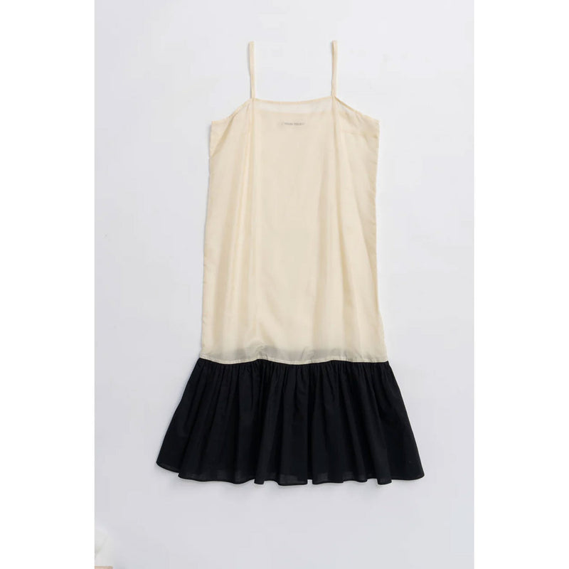 Pleated Dress-IVORY-