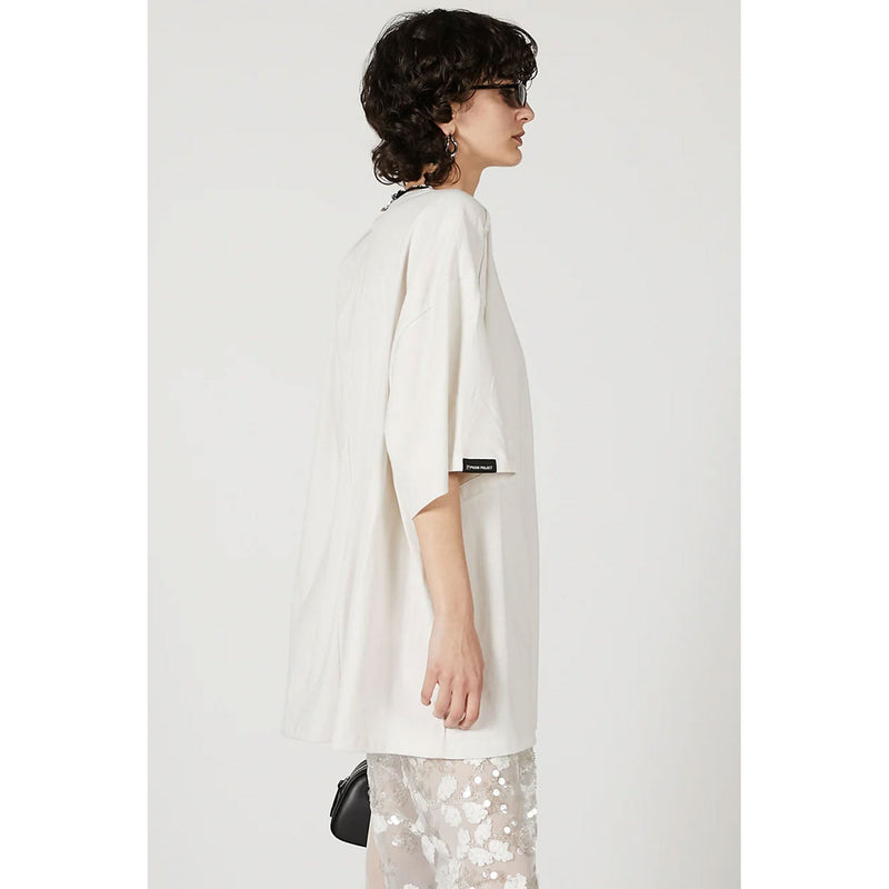 Layered Twist Over Top-WHITE-