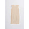 Pleated Dress-IVORY-