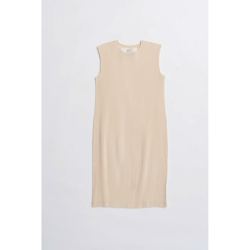 Pleated Dress-IVORY-