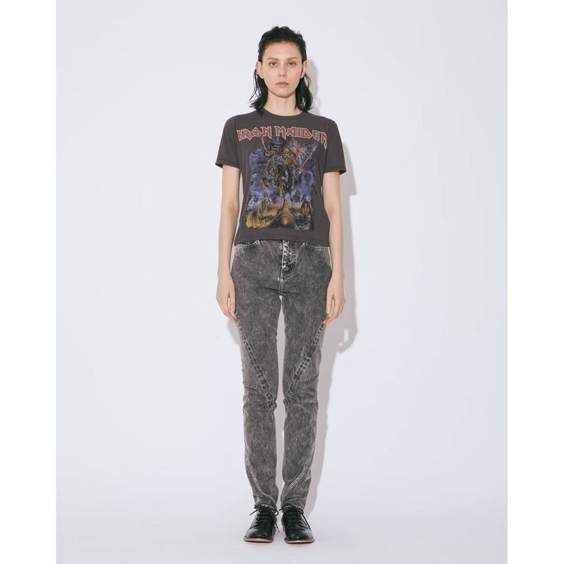 IRON MAIDEN sheer jersey big-T