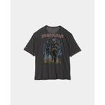 IRON MAIDEN sheer jersey big-T