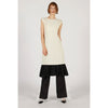 Pleated Dress-IVORY-