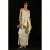 Satin Shirt And Camisole -WHITE-
