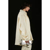 Satin Shirt And Camisole -WHITE-