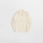 Satin Shirt And Camisole -WHITE-