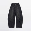 Curve Cocoon Denim-BLACK-