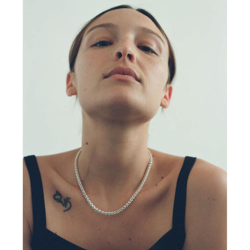 SPIGA NECKLACE-SILVER-