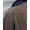 SOAR V NECK－BUREL BROWN-