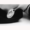 ONYX STUDS /Silver