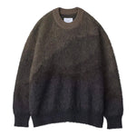 GRADATION MOHAIR KNIT LS