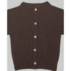 TIER CARDIGAN-BUREL BROWN-