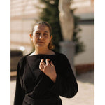 TRE SWEATSHIRT-BLACK-