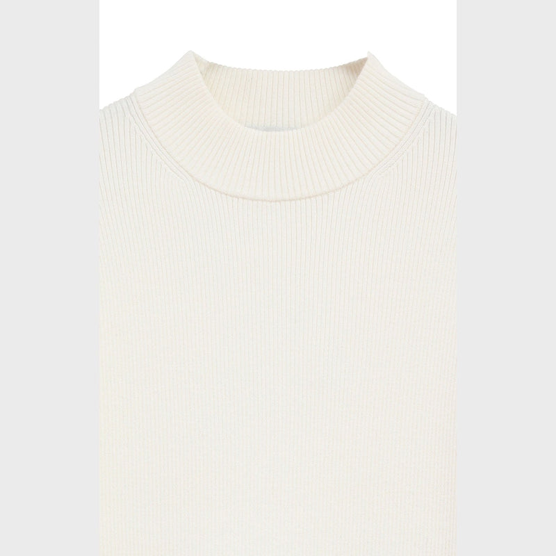 H/N RIB KNIT TOPS