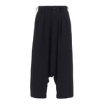 WOOL GABARDINE 2TUCK SAROUEL PANTS