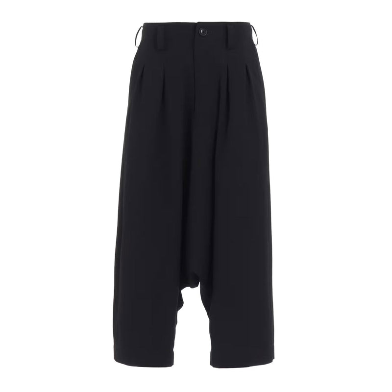 WOOL GABARDINE 2TUCK SAROUEL PANTS