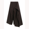 COTTON BROAD GARMENT DYEING SKIRT PANTS