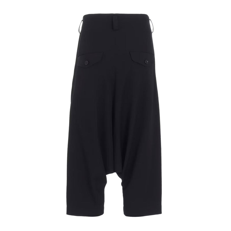 WOOL GABARDINE 2TUCK SAROUEL PANTS