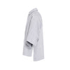 [Y's BORN PRODUCT] COTTON TWILL WIDE CUFFS SHIRT-LIGHT GRAY-
