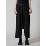 WOOL GABARDINE 2TUCK SAROUEL PANTS