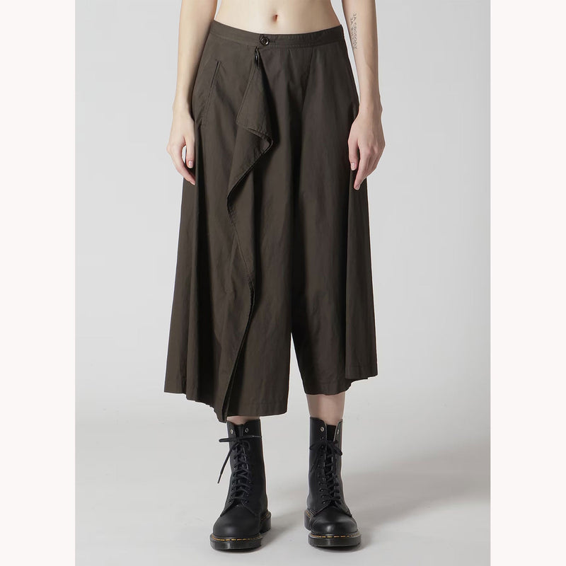 COTTON BROAD GARMENT DYEING SKIRT PANTS
