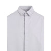 [Y's BORN PRODUCT] COTTON TWILL WIDE CUFFS SHIRT-LIGHT GRAY-