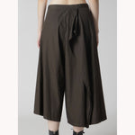 COTTON BROAD GARMENT DYEING SKIRT PANTS