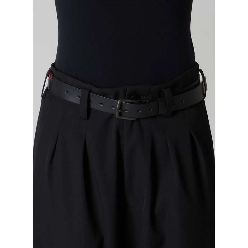 WOOL GABARDINE 2TUCK SAROUEL PANTS