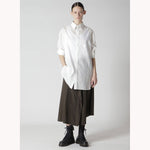 COTTON BROAD GARMENT DYEING SKIRT PANTS