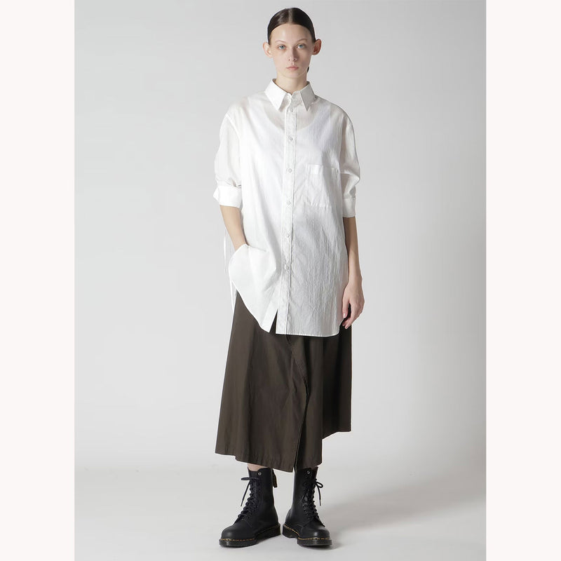 COTTON BROAD GARMENT DYEING SKIRT PANTS