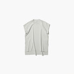 50/2 NATURAL DYED ORGANIC | MOCKNECK PULLOVER -LIGHT GRAY-