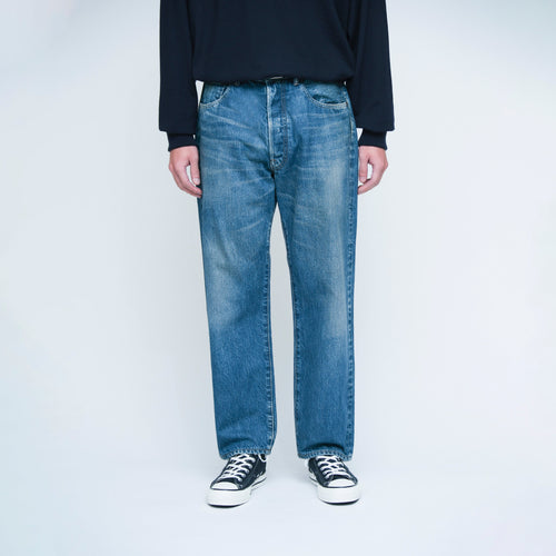 NO.2 WASHED DENIM PANTS