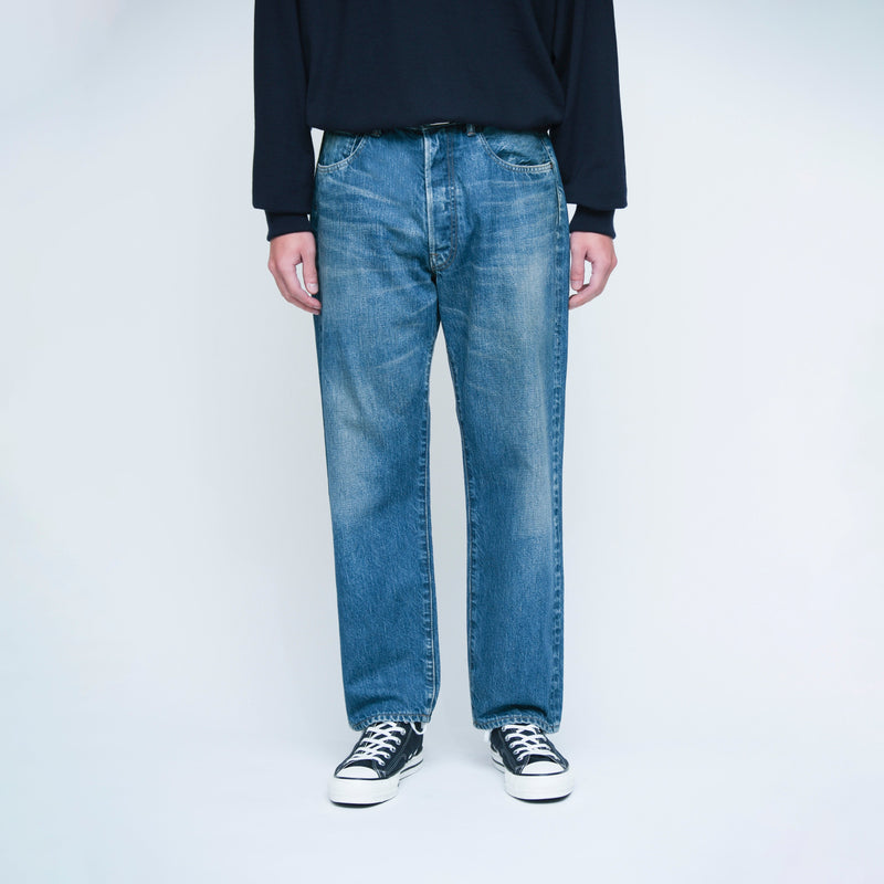 NO.2 WASHED DENIM PANTS