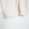 SWEAT PANTS -OFF WHITE-