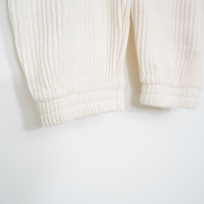 SWEAT PANTS -OFF WHITE-