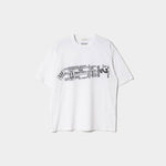 giza cotton jersey embroidery T-shirt