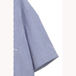 HALF SLEEVE HUGE SHIRTS -STRIPE-