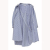 HALF SLEEVE HUGE SHIRTS -STRIPE-