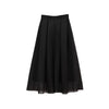 SHEER RUSSELL VOLUME FLARE SKIRT