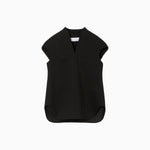 Cotton Jersey French Sleeve Top