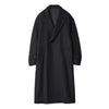 OVERSIZED PEAK LAPEL COAT