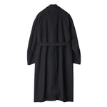 OVERSIZED PEAK LAPEL COAT