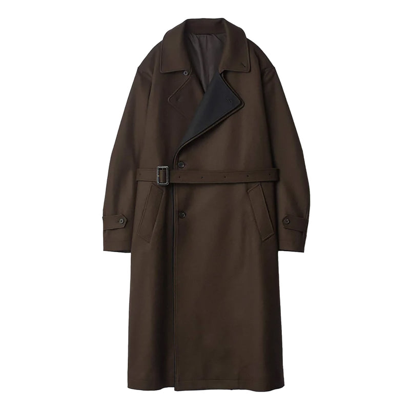 DOUBLE LAPELED DOUBLE BREASTED COAT
