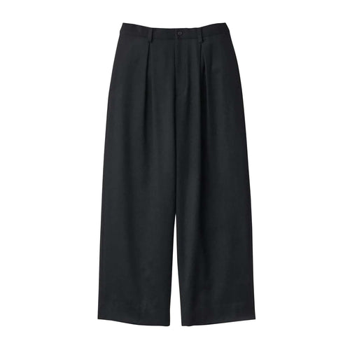 W/CA BEAVER EASY WIDE TROUSERS