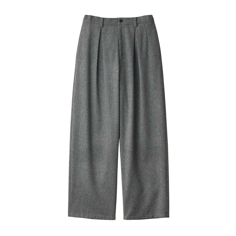W/CA BEAVER EASY WIDE TROUSERS