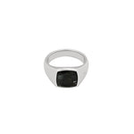 KAY RING BLACK LARVIKITE