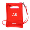 A5 PVC-BAG -RED