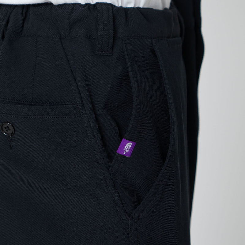 STRETCH TWILL WIDE TAPERED FIELD PANTS